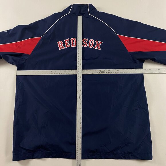 Boston Red Sox Reebok Jacket Men's 2XL Windbreaker Full Zip - Picture 9 of 11
